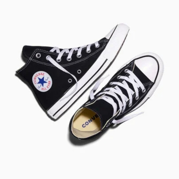 Converse Shoes - Chuck Taylor All Star Unisex Black Canvas High Top Shoe - M 4 /W 6